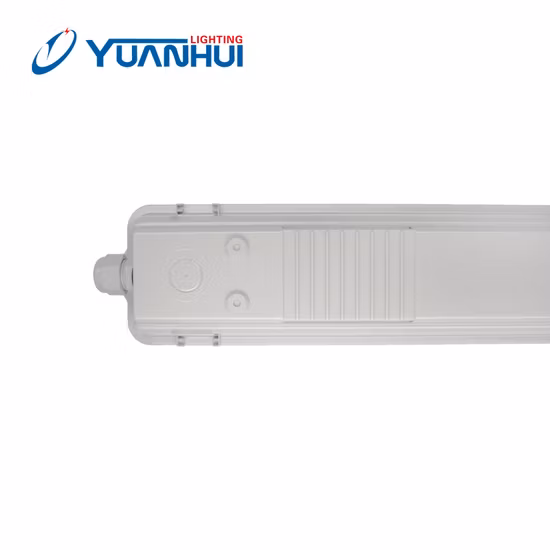 Túnel LED Tri-Proof Lighting IP66 Oudoor 140lm/W Impermeable Lineal LED Triproof Tube Light