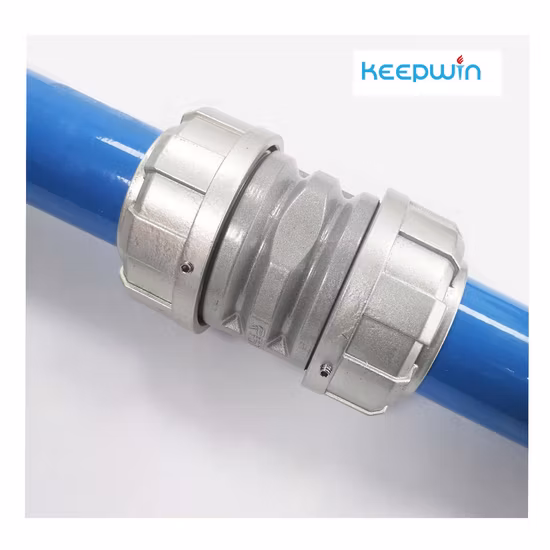 Conector sin fugas Material de aluminio Sujete la tubería de montaje para el filtro del compresor de aire y gas