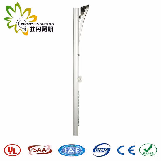 Lámpara de pie de jardín resistente a la intemperie IP65 Luz de camino solar